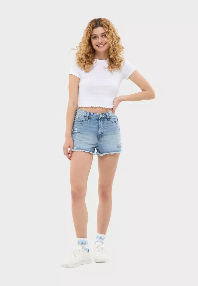 Terranova shorts jeans shop