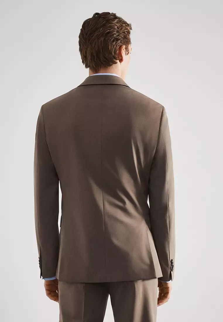 Buy MANGO Man Stretch Fabric Slim Fit Suit Jacket 2024 Online