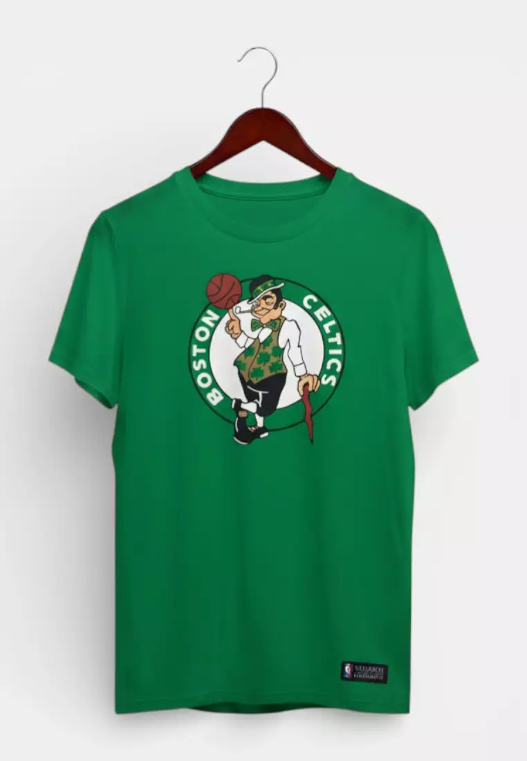 Primary Logo Team Regular Fit Boston Celtics Mens T-Shirt