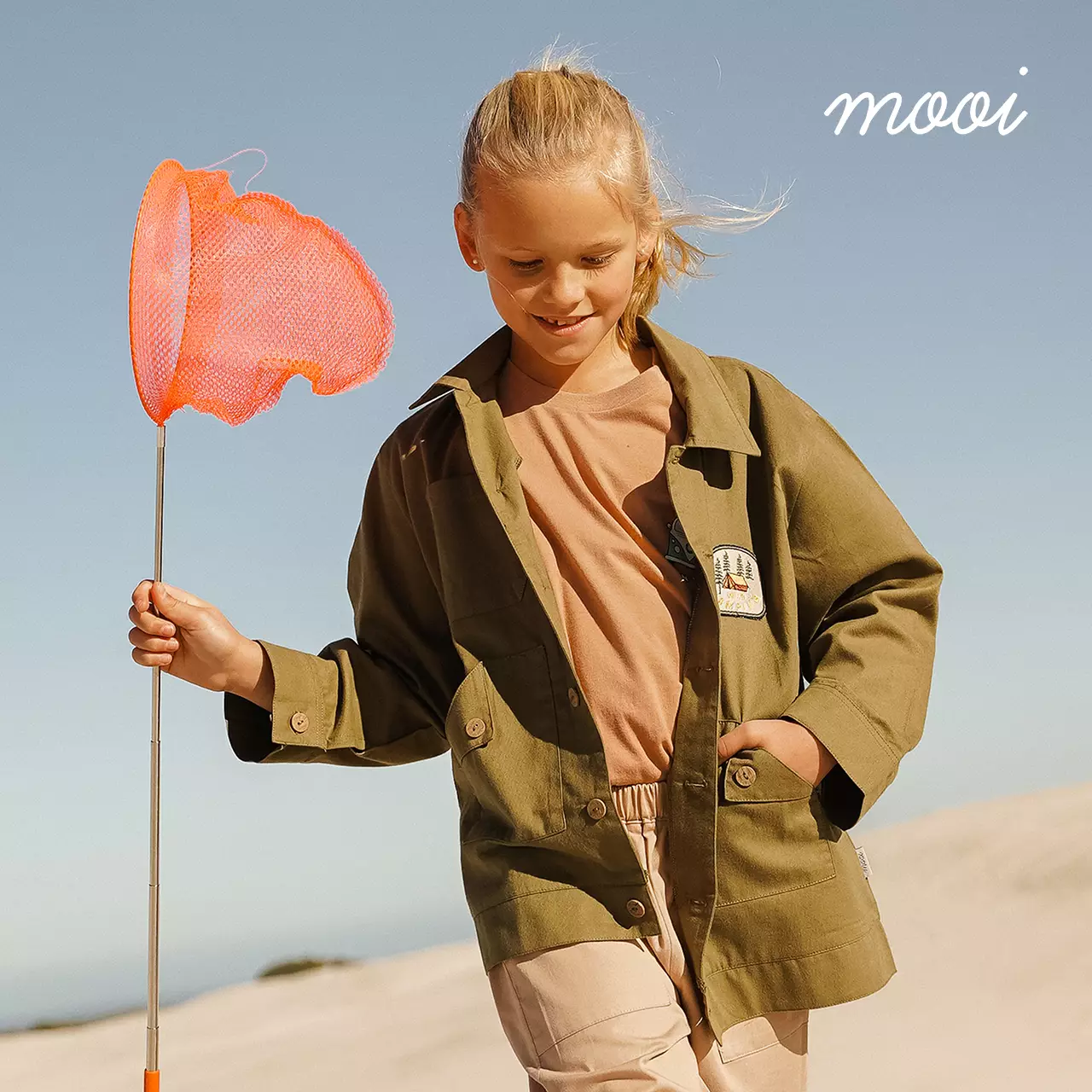 Mooi Jaket Anak Ezio Pocket Jacket - Navy