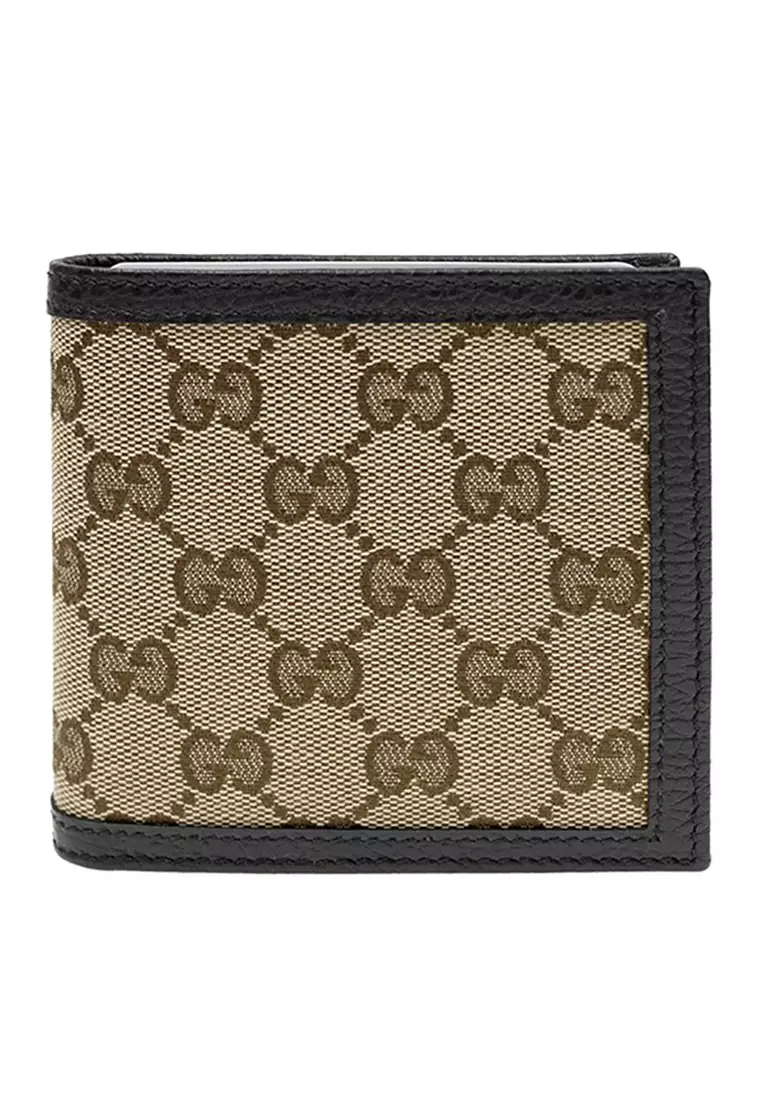 Walletak Jordan - Master Copy Brown Gucci Men Wallet