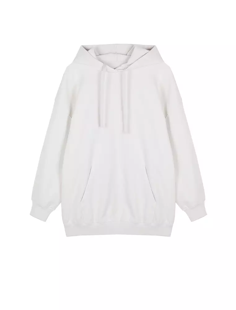 Hooded Loose Fit Pullover Hoodie