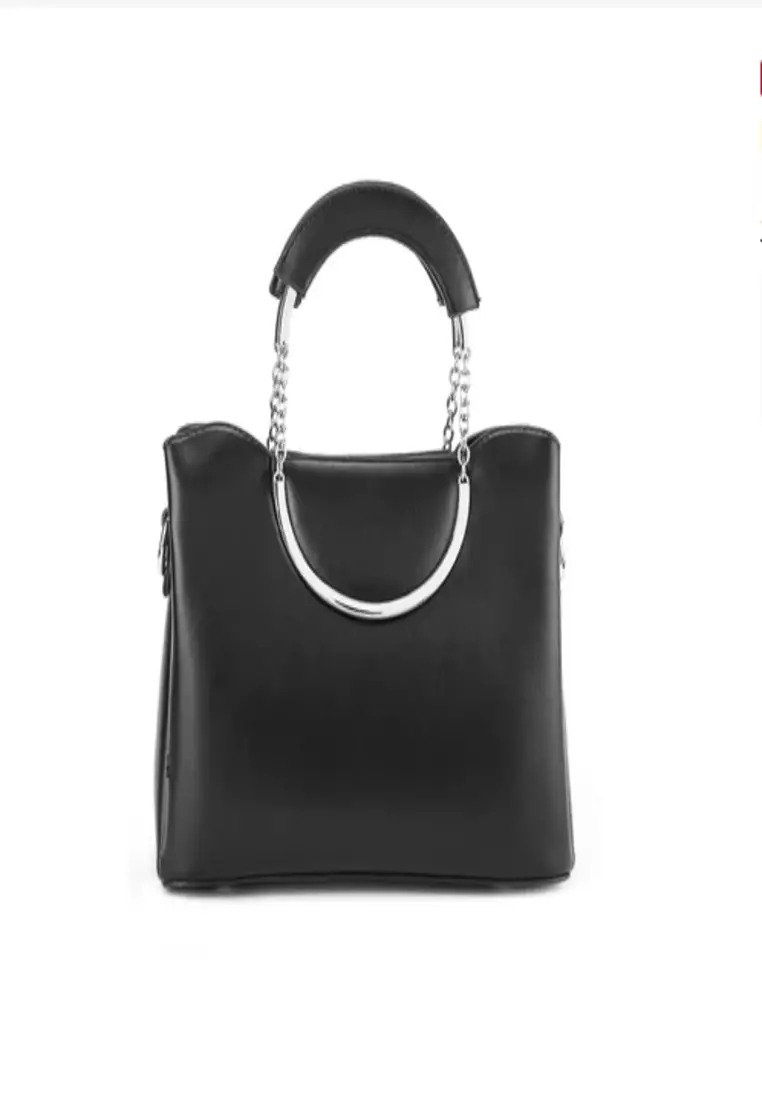 Nicole Lee Tas Wanita Hand Bag Selempang Bahu Tas Kerja Casual Branded Ori 3721508001BLA