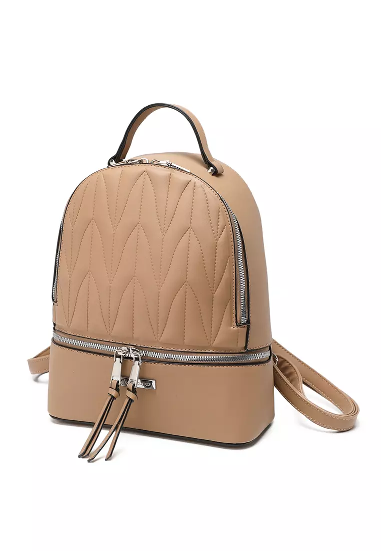 GYKACO FANIE Khaki - Tas Ransel Wanita - Fashion Backpack (IMPORT)