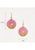 GIN & JACQIE pink and gold Gin & Jacqie Statement Acrylic Earrings Dripping Donut DED85AC593F1B6GS_3