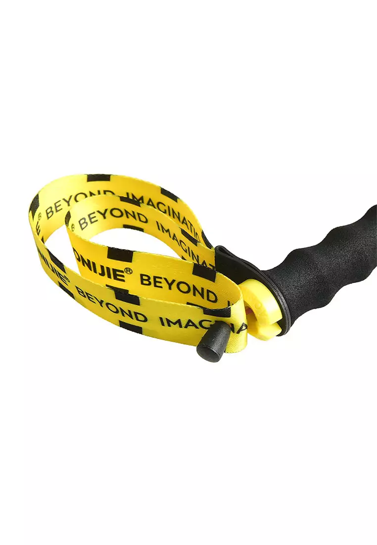 E4214 Ultralight Foldable Carbon Trekking Pole Yellow (Pair) - 120cm