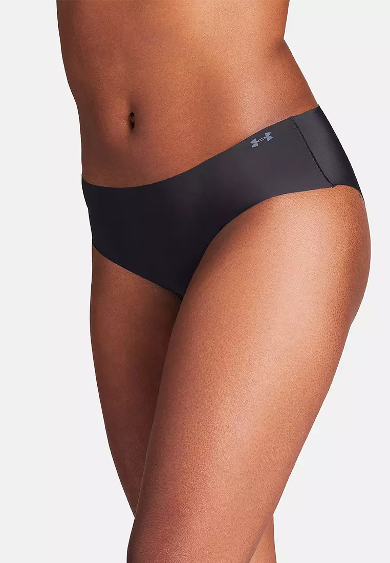 Pure Stretch 3-Packs No Show Hipster Briefs