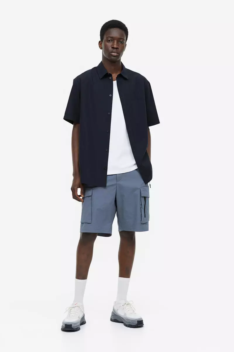 Polo shirt sales with cargo shorts