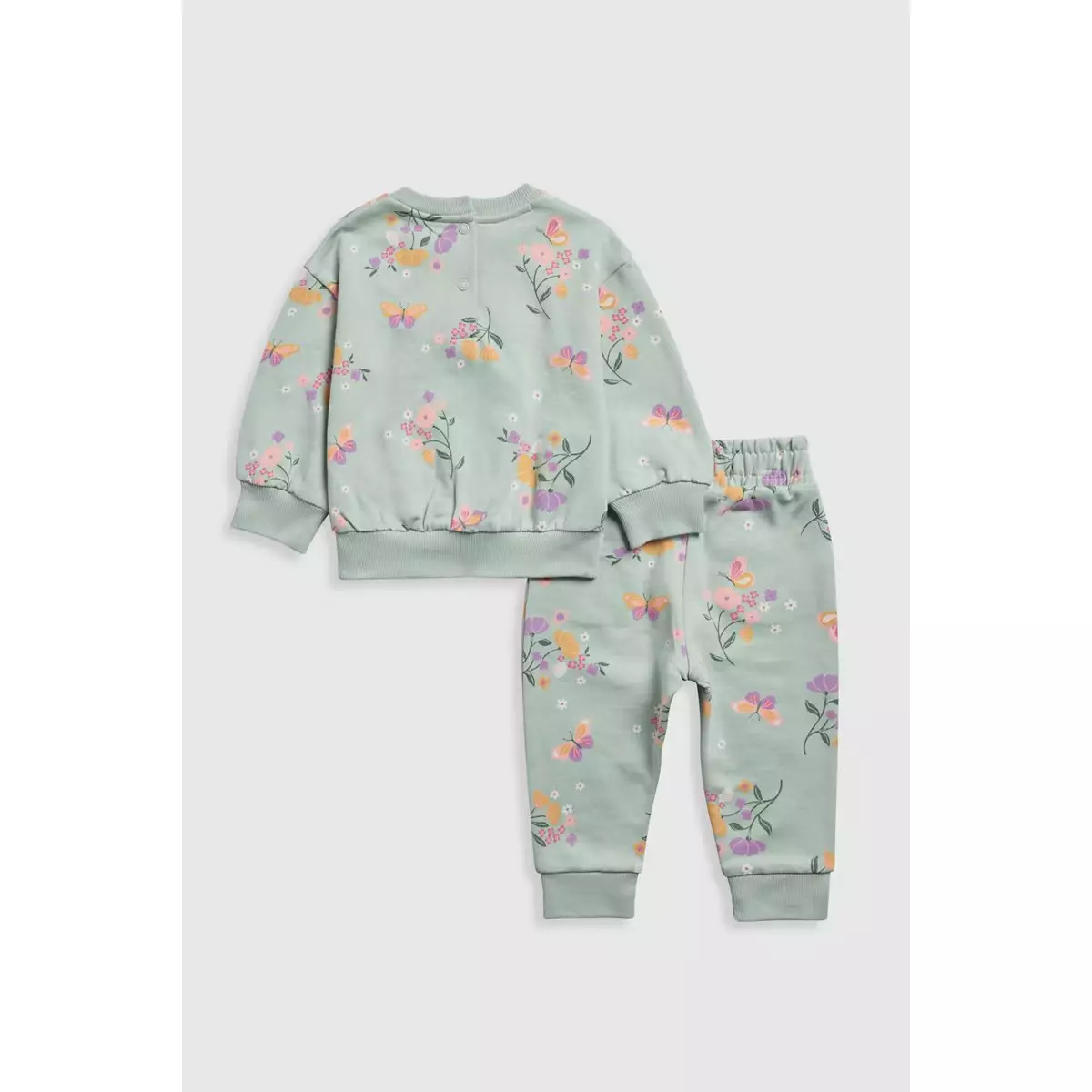 Mothercare Enchanted Garden Jog Set - Set Pakaian Bayi Perempuan (Hijau)