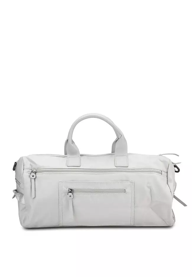 Trimmed Travel Duffle Gym Bag