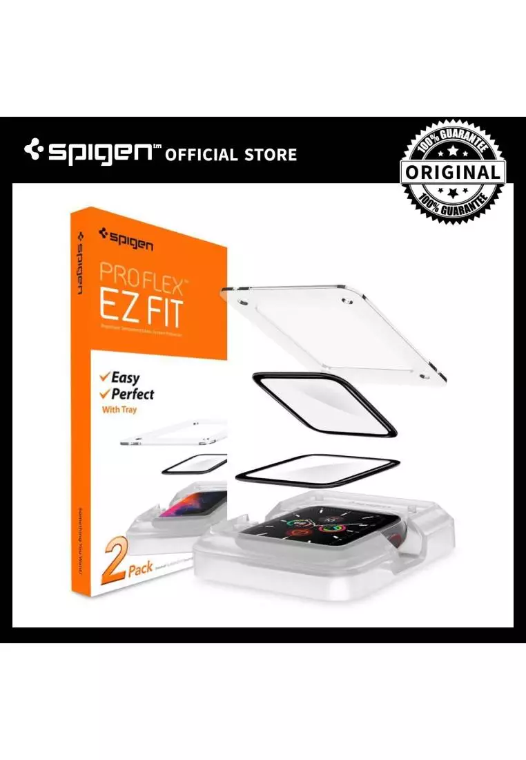 Pro Flex EZ Fit Full Cover For Apple Watch SE(2022,2020) /6/5/4 (40mm) (2  Pack)