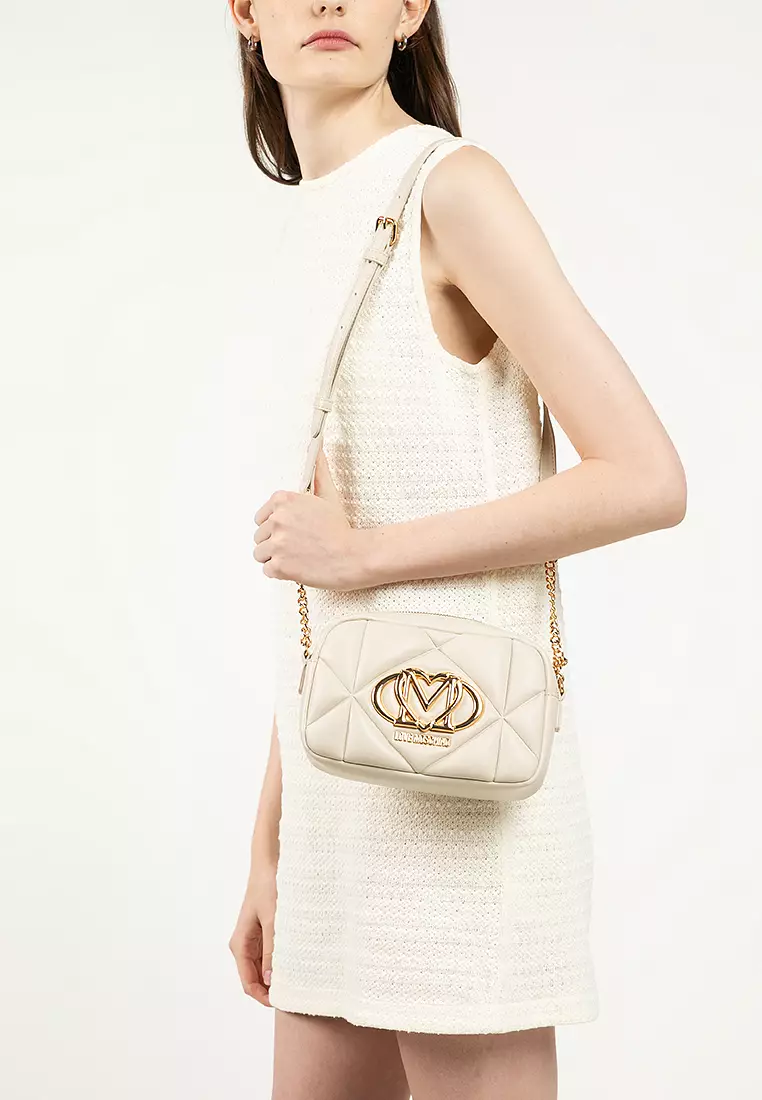 Embossed Quilted Crossbody Bag (nt)