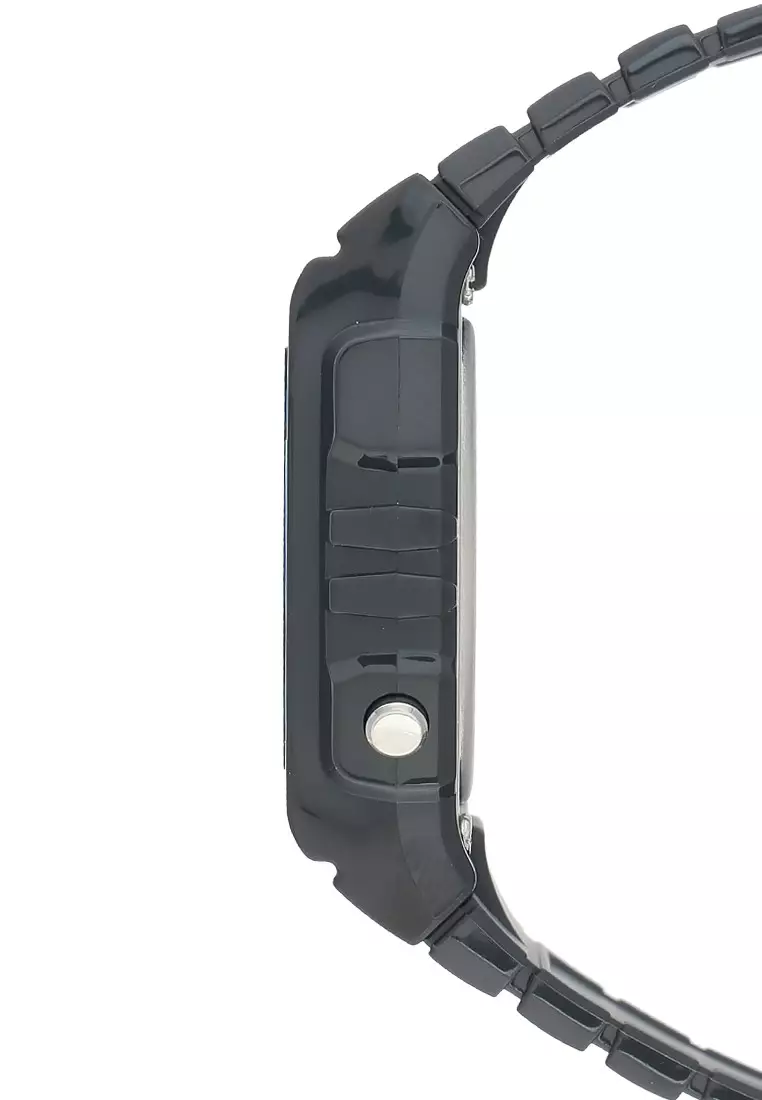 Casio Jam Tangan Pria - Black Blue - Resin - W-215H-8AVDF