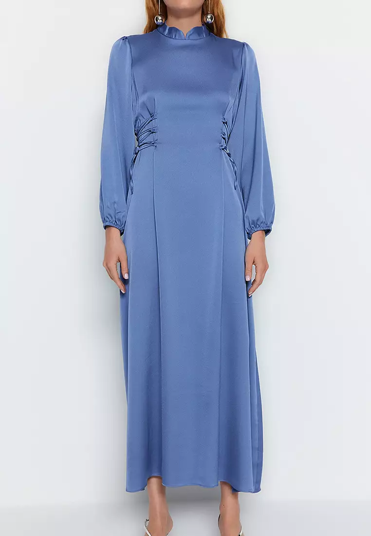 Waist Detailed Maxi Dress