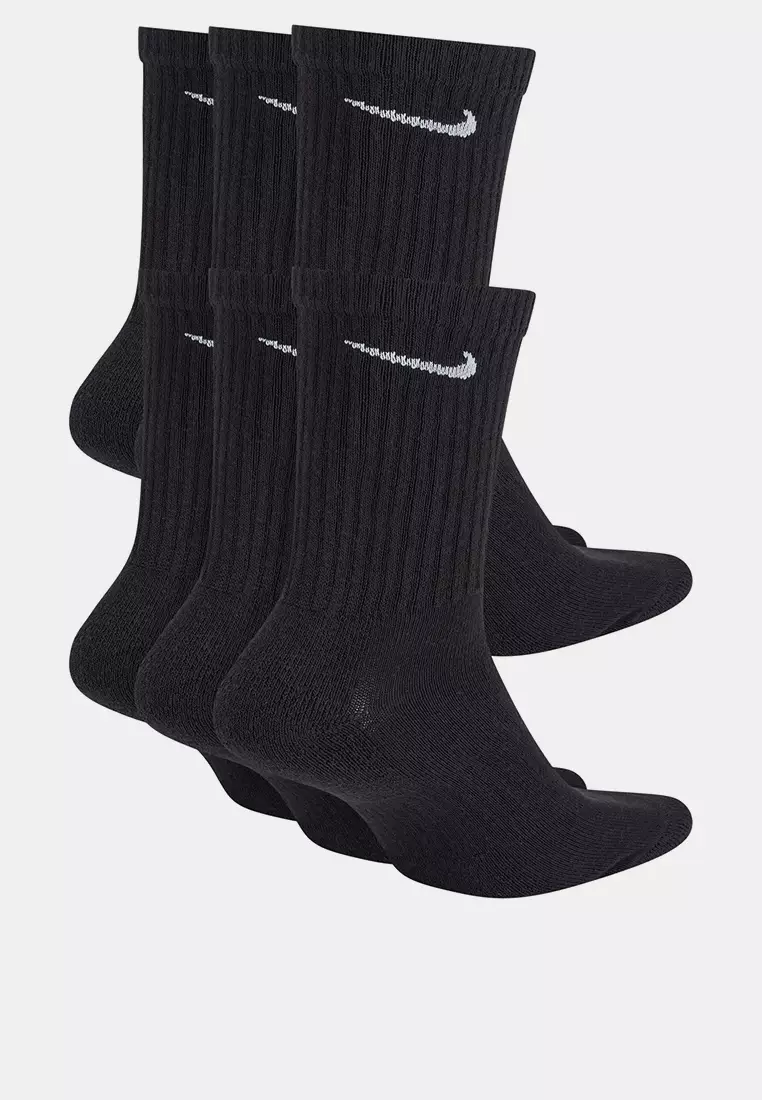 Everyday Cushioned Training Men's Crew Socks (6 Pairs)