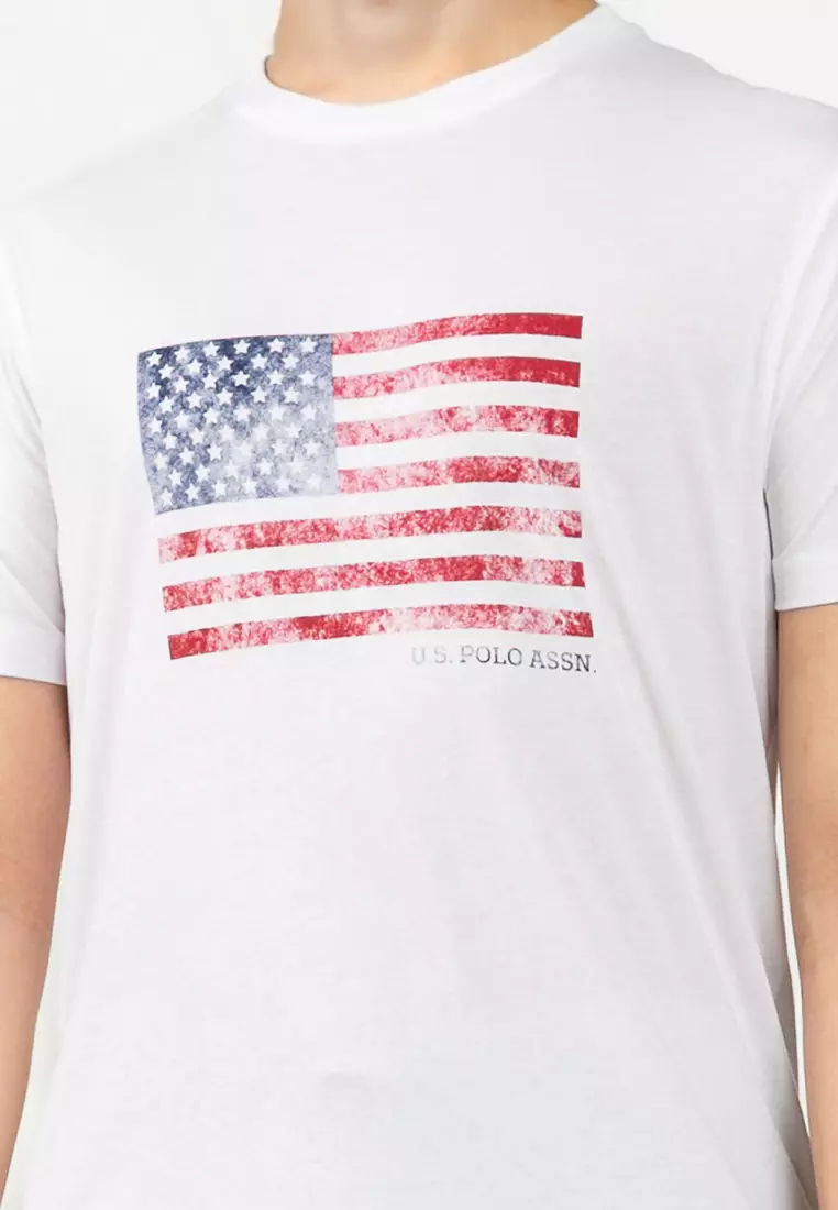 USA Flag Graphic T-Shirt