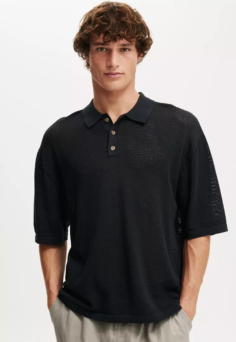 Knitted Polo Shirt