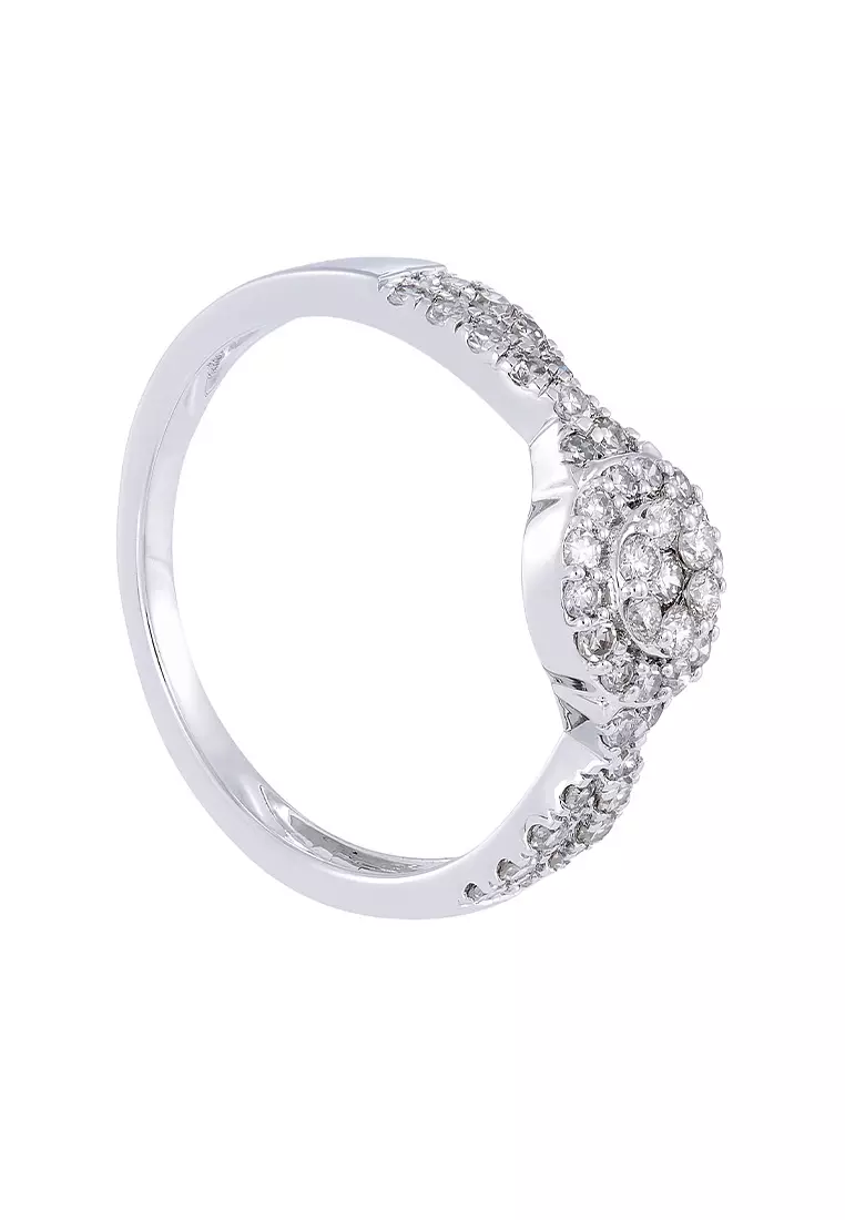 HABIB ADORE | Diamond Ring in 585/14K White Gold 266080323