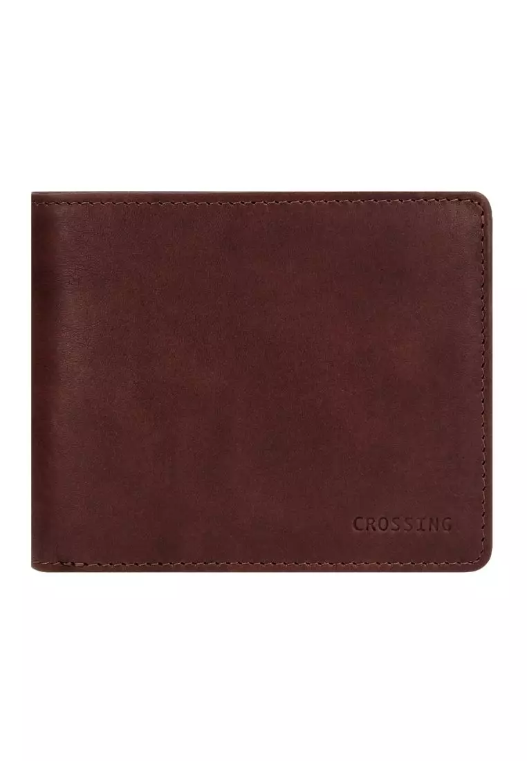 Buy CROSSING Crossing Vintage Bi-Fold Leather Wallet With Coin