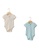 LC Waikiki blue Unisex Baby Snapback Bodysuits 2-Pack 7540FKA4D14A09GS_1