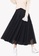 Twenty Eight Shoes black VANSA Mesh Pleated Skirt VCW-Sk958 589C4AA8889EC3GS_1