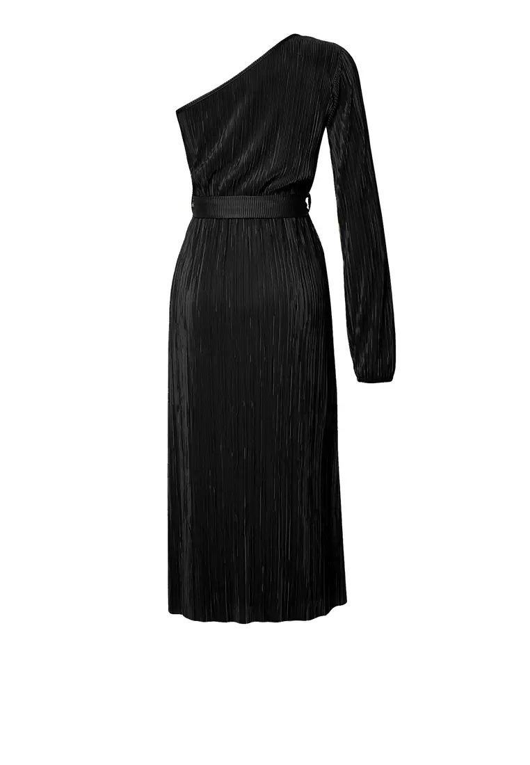 One Shoulder Midi Dress