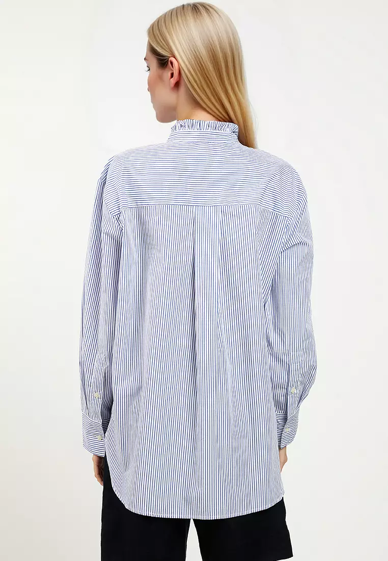 府綢荷葉恤衫 - Tommy Mainline