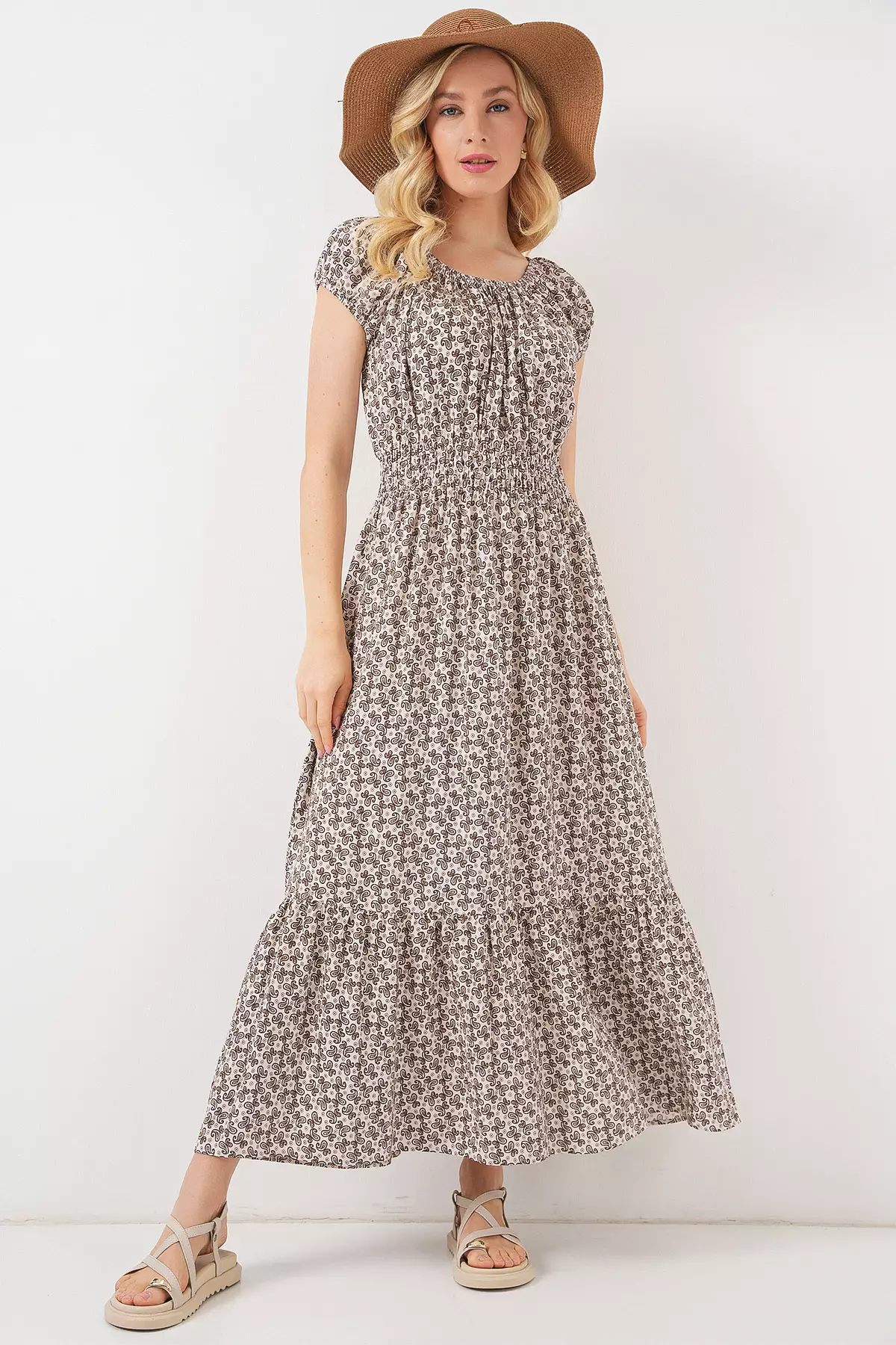 Viscose Maxi Dress