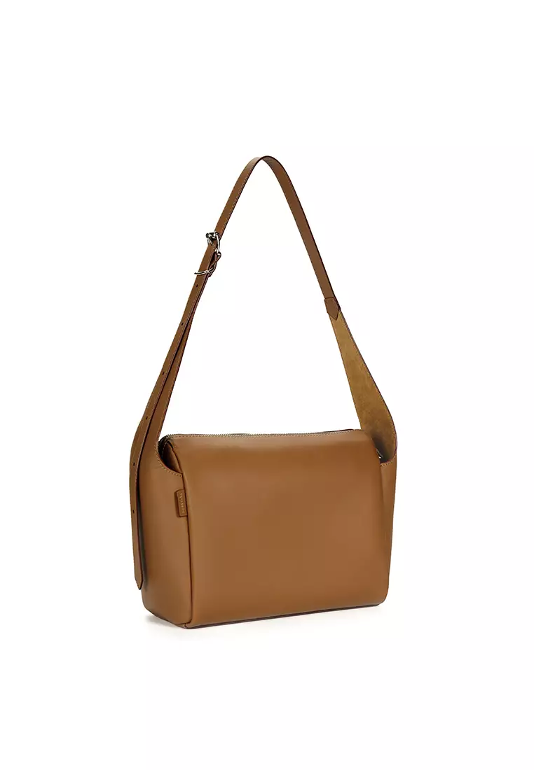 Petrichor Pockets Shoulder Bag Small - Caramel