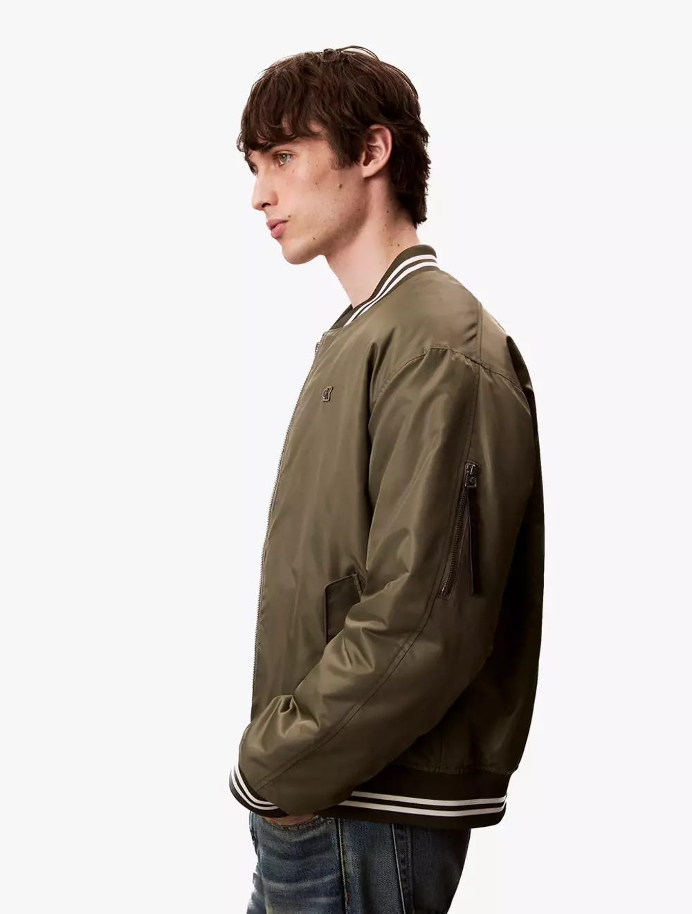 Calvin Klein - Nylon Tipped Bomber Jacket