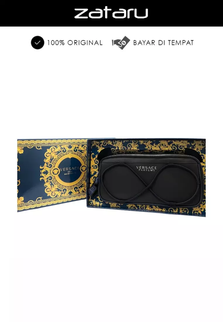 Versace Eros Man Travel Set (Parfum Pria)