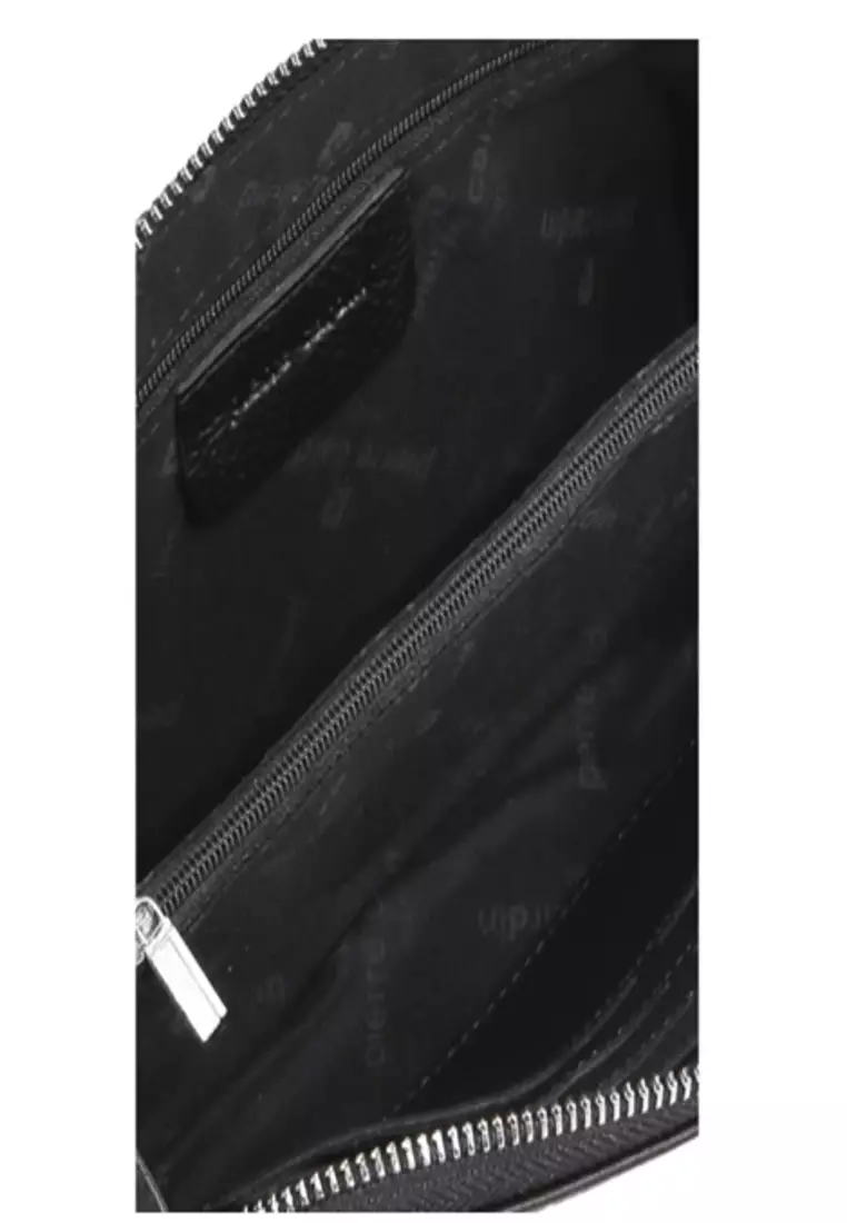 Pierre Cardin Tas Pria Tangan Clutch Original 0112828301BLA