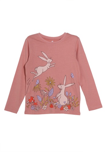 Cotton On Kids pink Penelope Long Sleeves Tee D7E74KA6016CDCGS_1