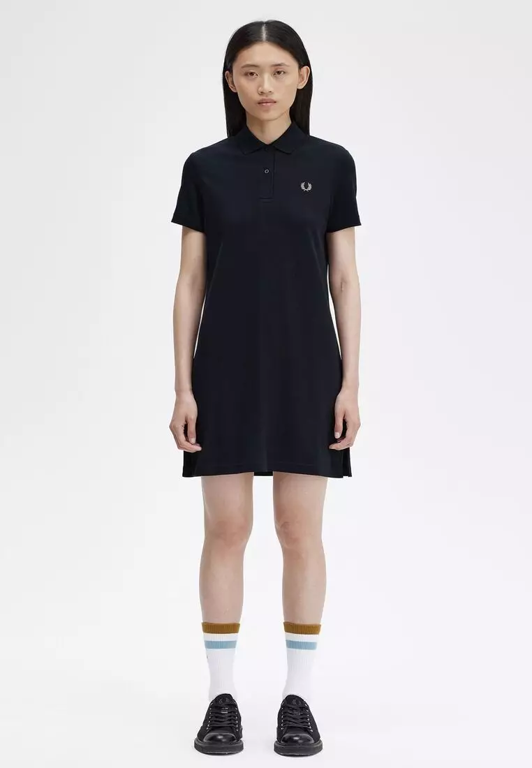Buy Fred Perry Fred Perry D3174 SPLIT DETAIL PIQUE DRESS