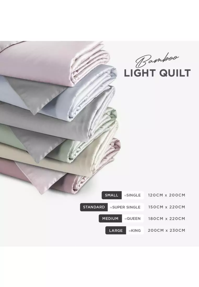 Buy (Bamboo Quilt Blanket) Silky Soft Bamboo Lyocell