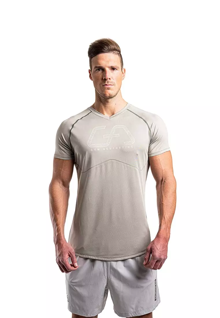 Men's Sports Top Moisture absorption Perspiration Sports T-shirt 