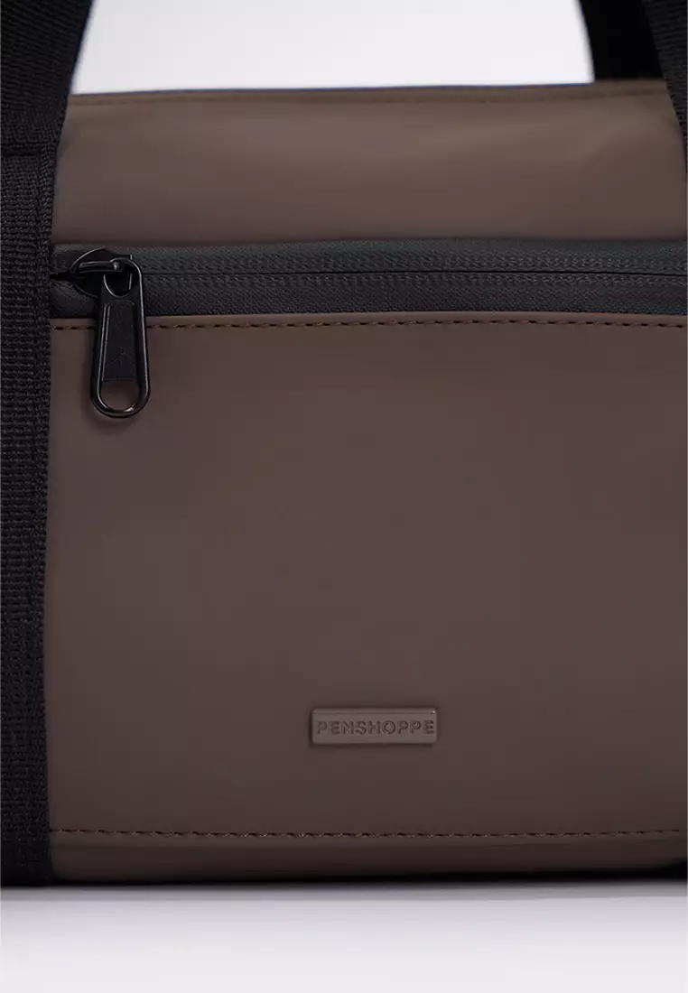 PU Coated Mini Duffle Sling Bag