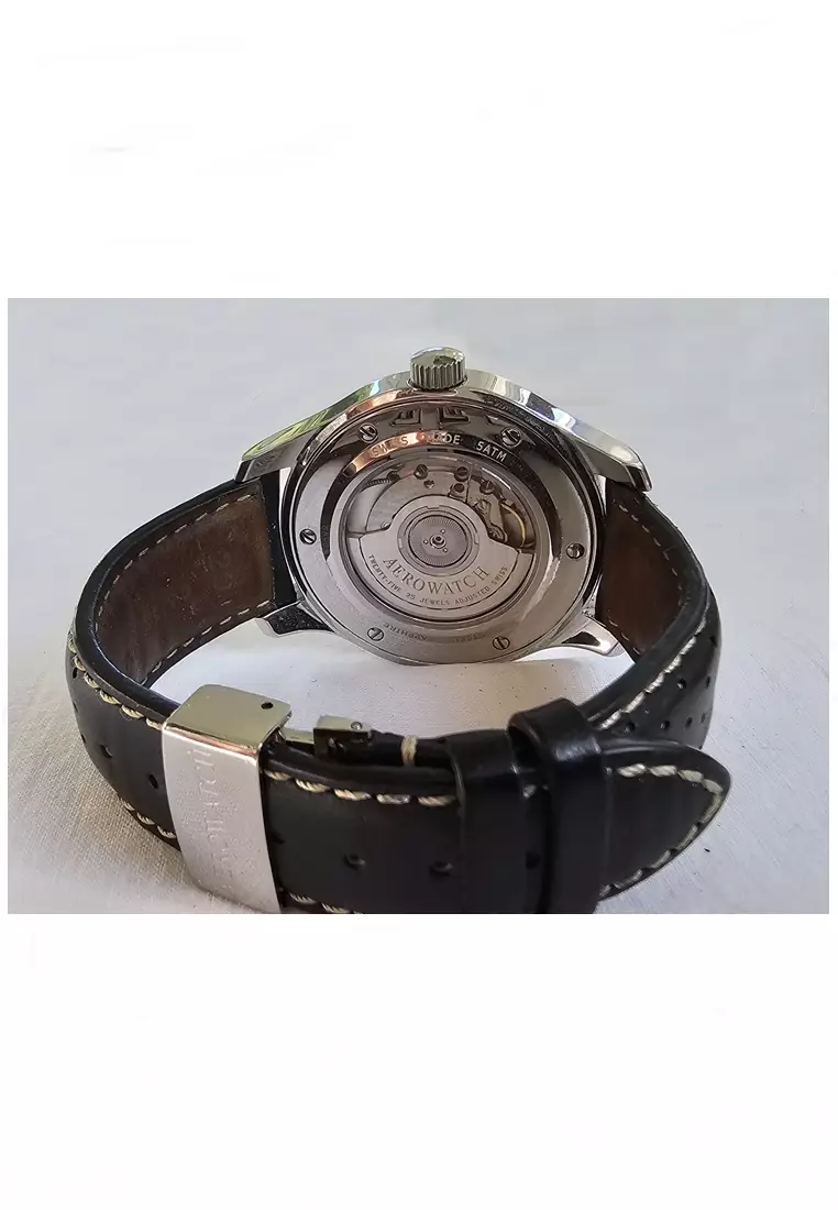 AEROWATCH AEROPLAN REGULATOR AUTOMATIC MEN WATCH 66909AA01