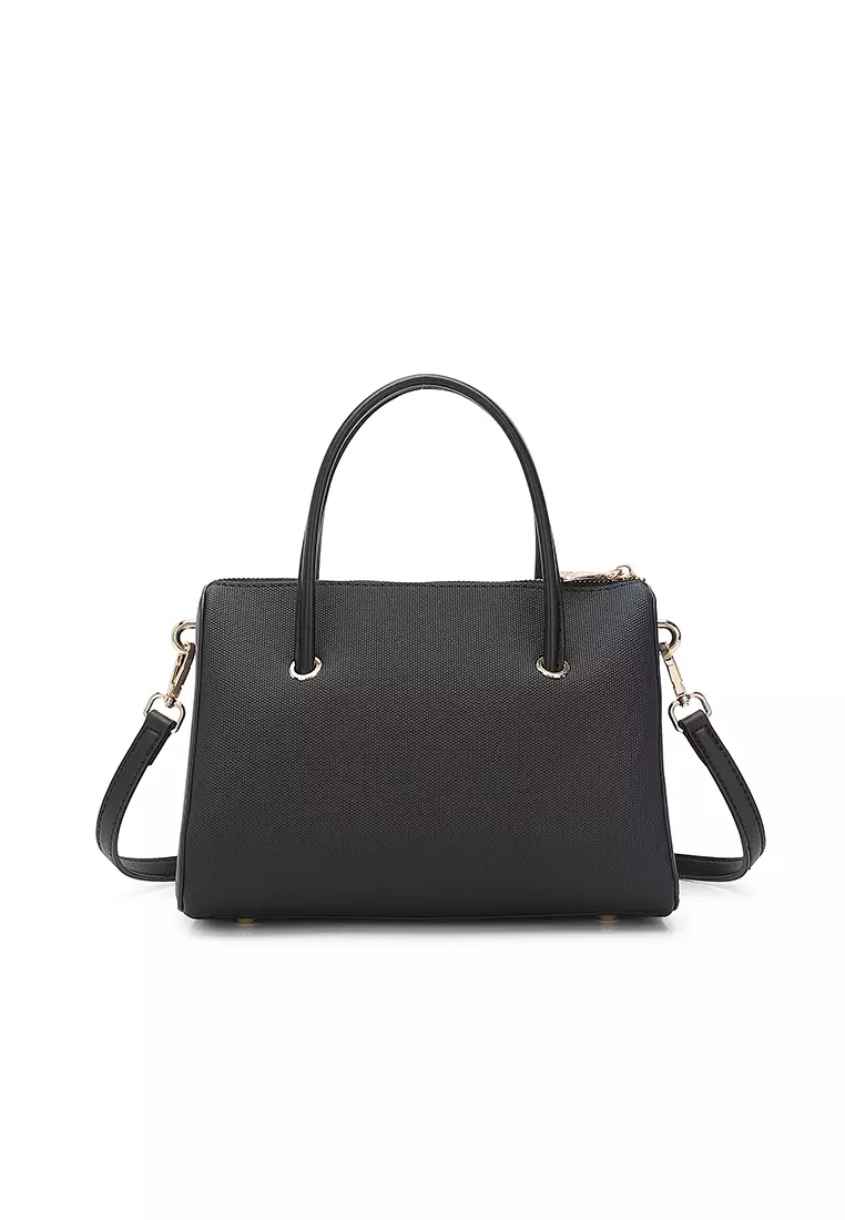 Women's Top Handle Bag / Sling Bag / Crossbody Bag - Black