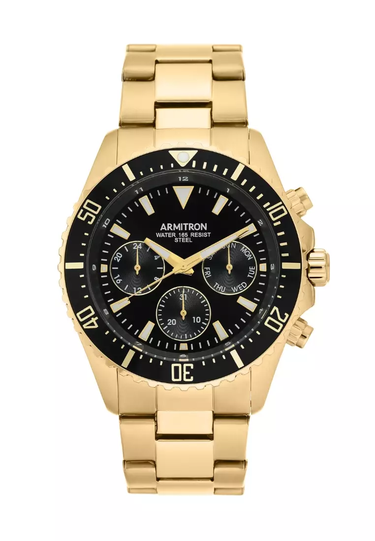 Armitron sales gold watch