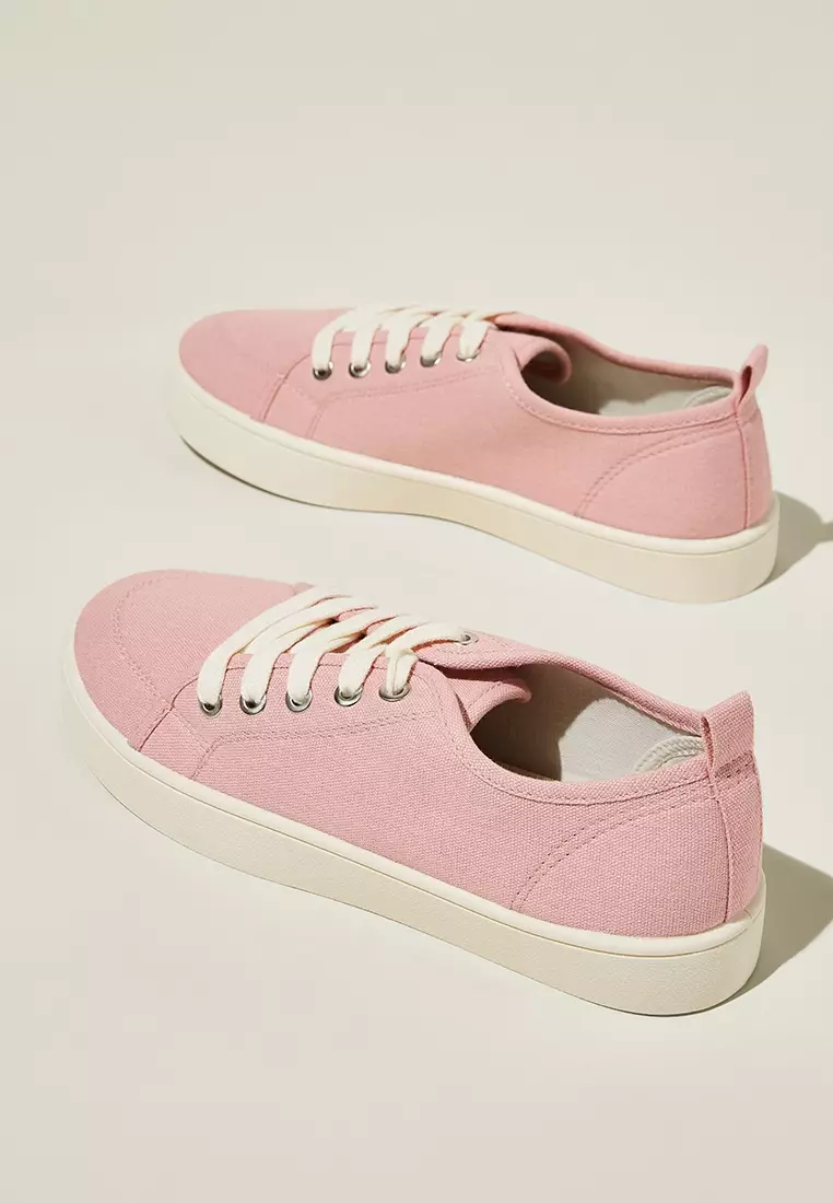 rubi jamie lace up plimsolls