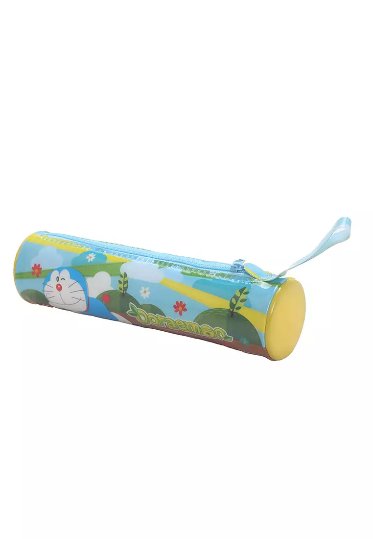 Tempat Pensil Pencil Case Doraemon Tabung 19x5 cm