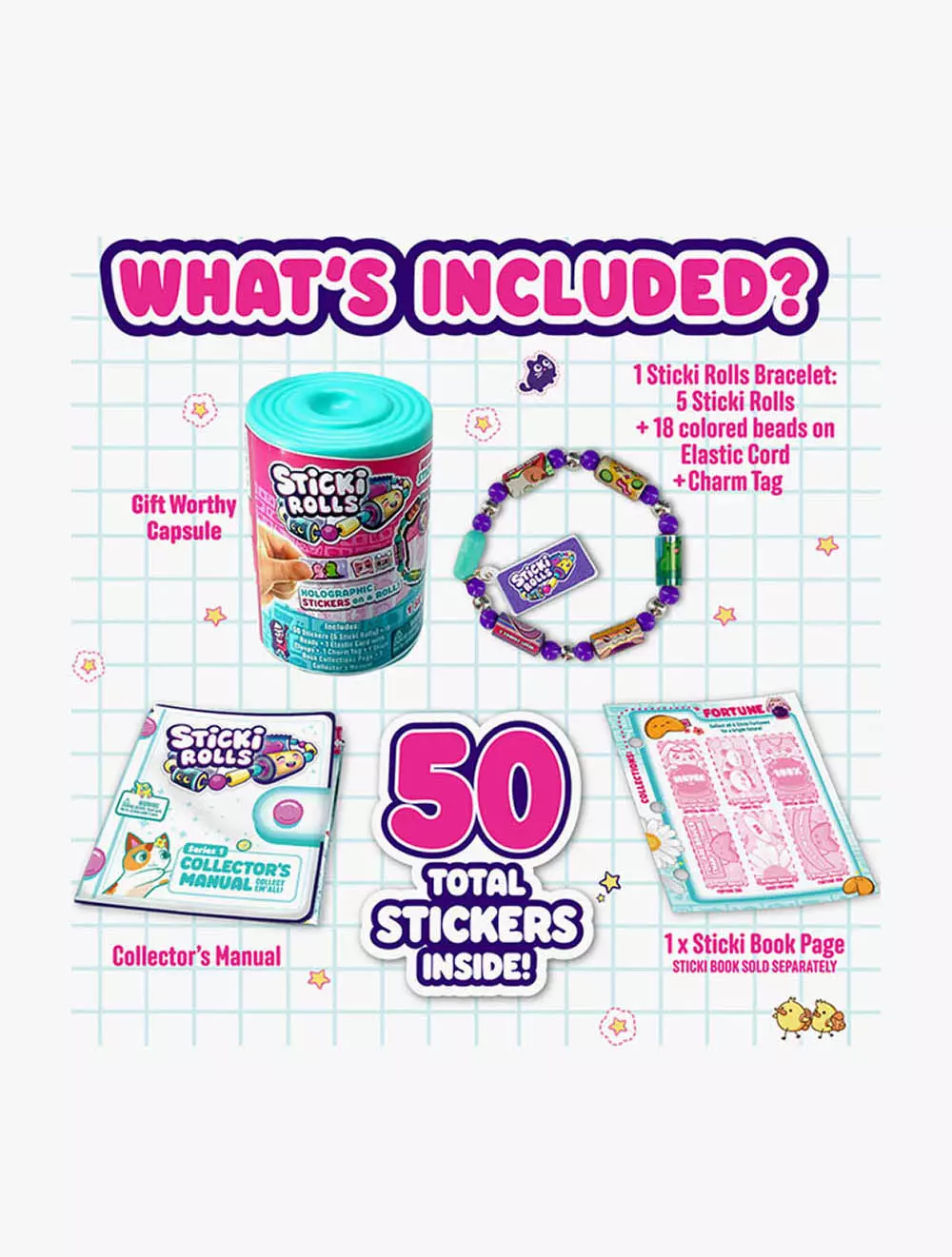 Sticki Rolls Sticki Rolls Sticki Band Capsule Gravity - SCRSR101