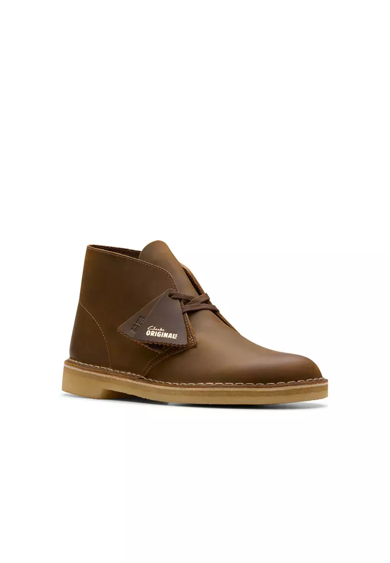 Buy CLARKS Mens Desert Boots Beeswax 2025 Online ZALORA