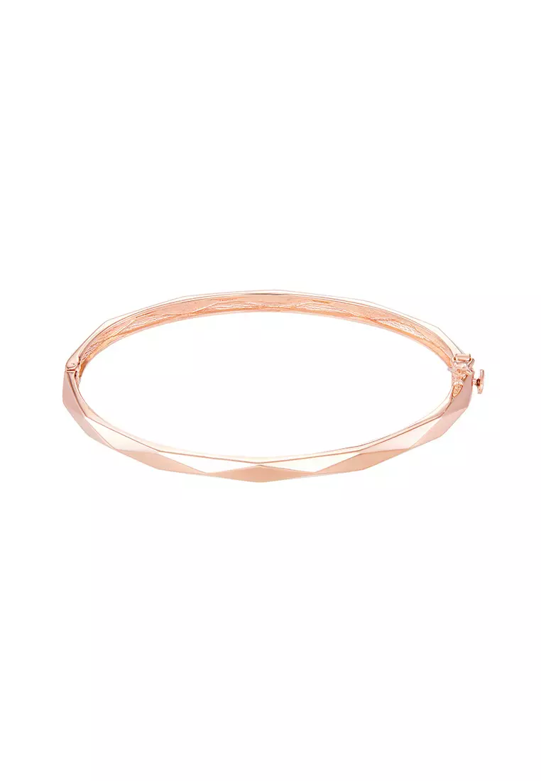 Gold bangle bracelet deals with circles