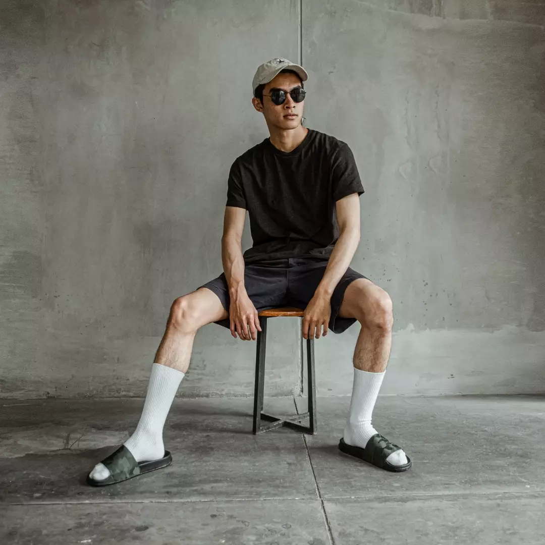 Sandal Pria Cogen Army - Green