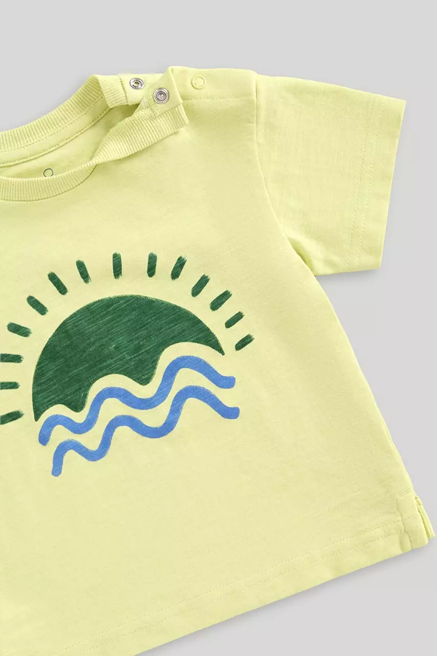 Mothercare Sunshine T-Shirt - Kaos Bayi Laki-laki (Hijau)