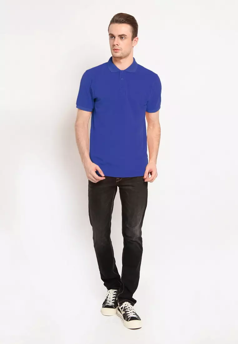 RBJ Polo Shirt Krah Polos Pria 207300171