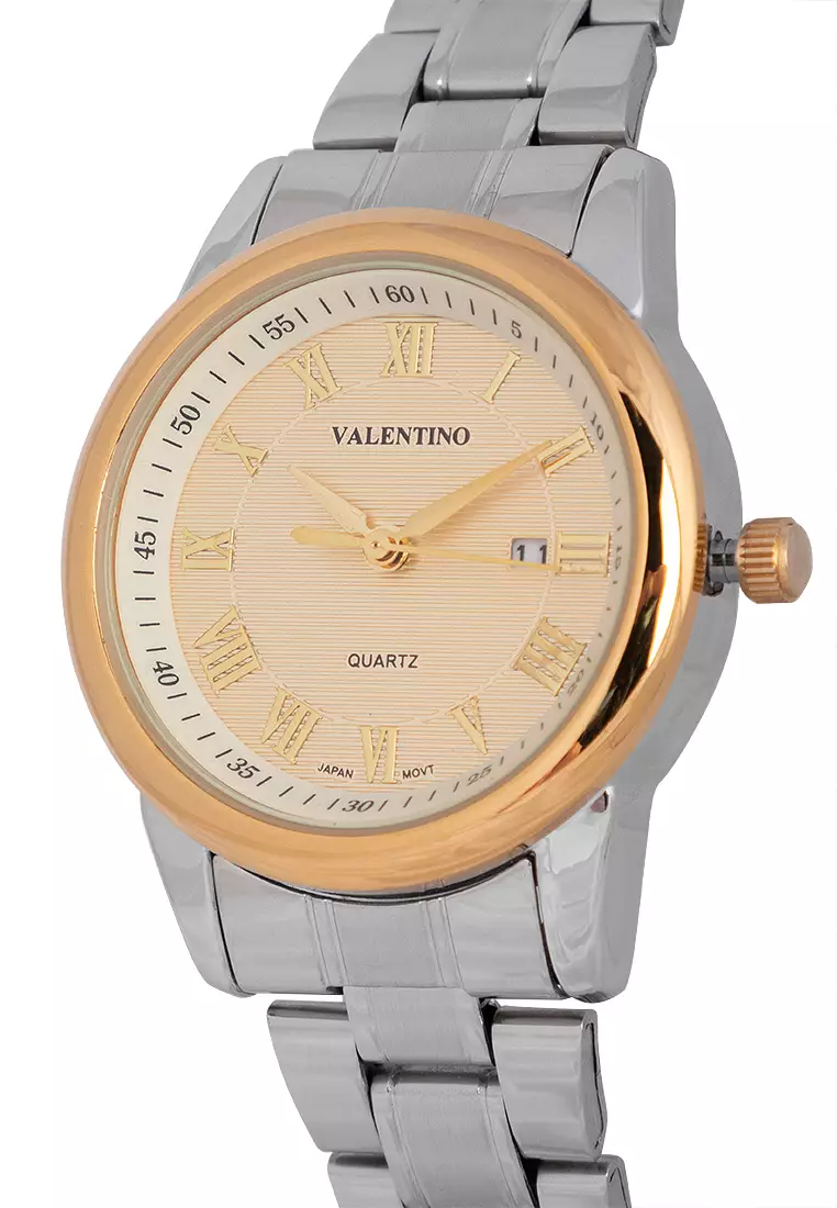 Analog Watch 20122300-Gold Ring-Gold Dl