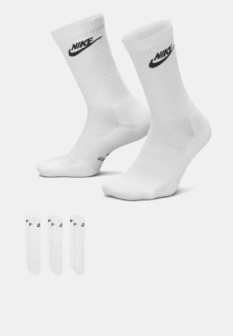 Everyday Elevated Unisex Crew Socks (3 Pairs)